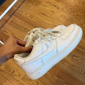 White Air Force Ones - Low tops